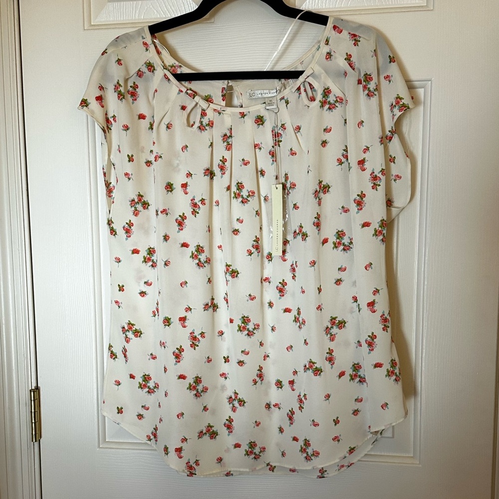 XL LC Lauren Conrad Floral Top